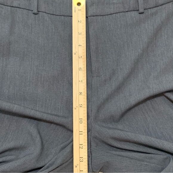 A NEW DAY Slacks Women’s 14 Gray Wide Leg Front Pockets Faux Back Pockets. - Picture 11 of 14